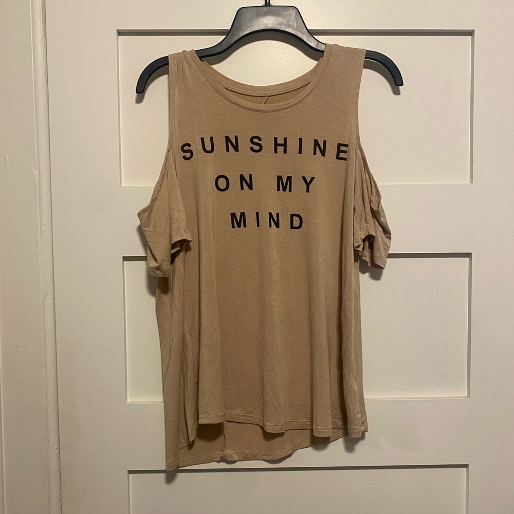 Apt 9 Cold Shoulder Top